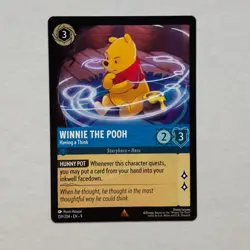 Winnie the Pooh 159/204 Disney Lorcana Fabled Regular Rare Card NM - Image 1