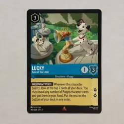 Lucky 160/204 Disney Lorcana Archazia's Island Regular Rare Card NM - Image 1