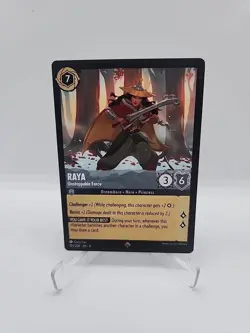 Disney Lorcana TCG Raya 193/204 Super Rare Regular Ursula's Return NM - Image 1