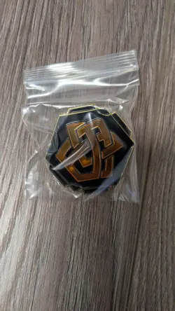 NEW* Disney Lorcana Pin Organized Play Promotial Archazia's Island Amber Ink - Image 1