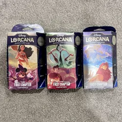 Disney's Lorcana The First Chapter Starter Deck Set Of 3 - Image 1