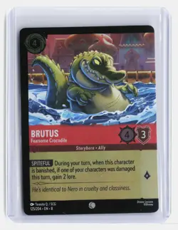 Brutus Disney Lorcana Reign of Jafar #125/204 Common,Cold Foil - Image 1