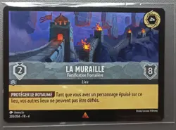 Carte LORCANA FR - Chapitre 4 203/204 La Muraille - Rare non Foil Neuf - Image 1