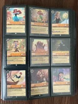 Disney Lorcana The First Chapter Complete Set 204/204 English No Foil NM - Image 1