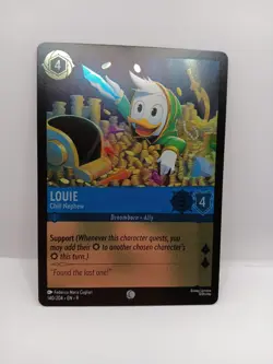 Disney Lorcana Fabled Foil Singles Louie 140/204 Common NM/M - Image 1