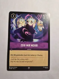 Disney Lorcana | Zeig Mir Mehr! | 82/204 DE | Super Rare | Archazias Insel - Image 1
