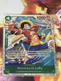 One Piece - Monkey.D.Luffy PRB02-005 SR English - The Best Vol.2 - Image 1