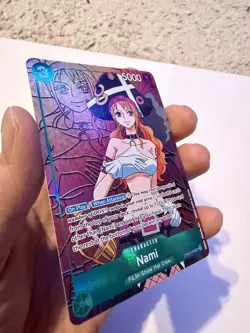 Paramount War Nami OP02-036 Alternate Art Foil NM One Piece TCG - Image 3