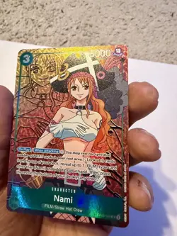 Paramount War Nami OP02-036 Alternate Art Foil NM One Piece TCG - Image 4