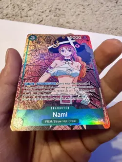 Paramount War Nami OP02-036 Alternate Art Foil NM One Piece TCG - Image 5