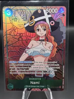 One Piece TCG Nami Alternate Art OP02-036 Paramount War Foil English Tcg Nm - Image 1