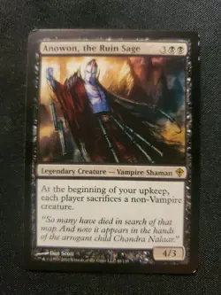 MTG Anowon, the Ruin Sage Worldwake Regular NM Magic The Gathering MTG Tcg - Image 1