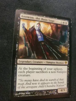 MTG Anowon, the Ruin Sage Worldwake Regular NM Magic The Gathering MTG Tcg - Image 2