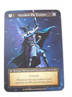 Varistus the Evictor Unique Non-Foil Sorcery Gothic TCG Trading Card - Image 1