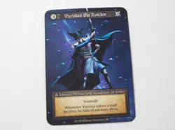 Varistus the Evictor Unique Non-Foil Sorcery Gothic TCG Trading Card - Image 2