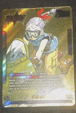 Bulma SB01-045 Gold Leader Dragon Ball Manga Booster Card Fusion World - Image 1