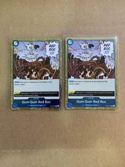 2 GUM-GUM RED ROC OP04 OP04-056 R - One Piece Card Game - Image 1