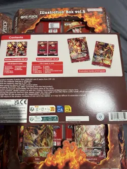 Bandai One Piece Card Game Illustration Box vol. 5, Brand New/Sealed LOT OF 6 - Image 2