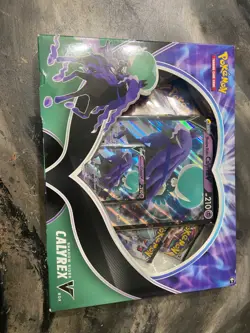 Pokemon TCG: Calyrex V Box Trading Card Game 820650809002 - Image 1