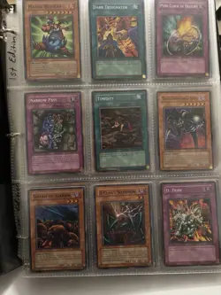 You-Gi-Oh! Digimon and DragonBall-Z Vintage Bundle MP/NM 362 Cards Total - Image 1