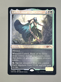 MTG Lathril, Blade of the Elves Unique & Misc. Promos 0002 Foil Promo - Image 1
