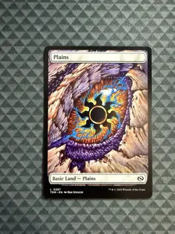 MTG Plains #0287 Basic Land Tarkir: Dragonstorm (TDM) - Image 1