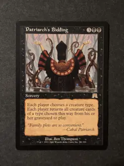 Patriarch's Bidding Onslaught MTG MP - Image 1