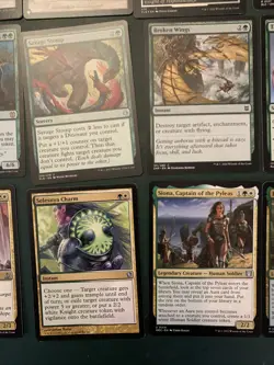 Mtg White/green Small Bundle - Dual Lands, Selesnya Charm, Chatterstorm Etc - Image 3