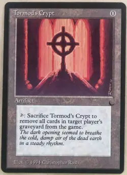MTG - Tormod's Crypt - The Dark LP/EX - Image 1