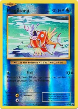 Magikarp 33/108 Reverse Holo Rare Pokemon XY Evolutions 2016 NM - Image 1