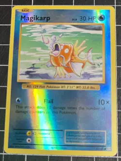 Magikarp 33/108 Reverse Holo Rare Pokemon XY Evolutions 2016 NM - Image 2