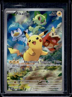 2023-25 Pokemon SV Black Star Promos SVP EN Pikachu #027 - Image 1