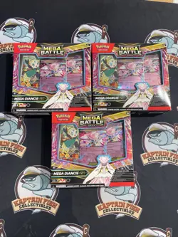 Lot Of 3 Pokemon TCG Mega Battle Deck Mega Diancie Ex NEW - Image 1