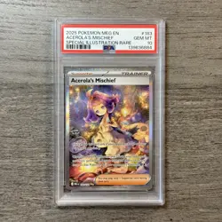 Acerola's Mischief Special Illustration Rare PSA 10 2025 Pokemon Mega Evolution - Image 1
