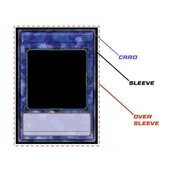 Yugioh Cifer Bleach Mana Moon Amanda Lapalme Border Over Sleeves Sealed 70 Count - Image 2