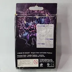 1996 Yugioh TCG MISB Structure Deck Zombie Madness 1st Edition English Konami - Image 2