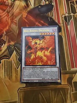Red Rising Dragon - SDCK-EN048 - Ultra Rare - 1st Edition NM Yugioh - Image 1