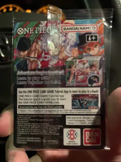 One Piece Monkey D. Luffy US Voyage College Basketball Card Rutgers 1/23 IN HAND - Image 2