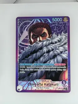 One Piece A Fist of Divine Speed Charlotte Katakuri (062) (Alt Art) OP11-062 NM - Image 1