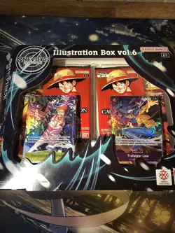 One Piece TCG Illustration Box Vol.5 and Vol.6 New Sealed Bundle English - Image 2