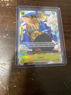 One Piece TCG Sanji ST29-004 Full Art Starter Deck 29 Egghead Alt Art HTF SSP - Image 1