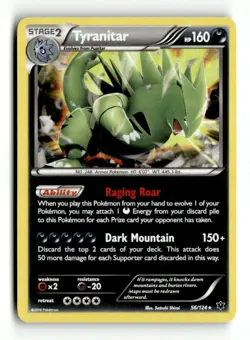 Tyranitar - 56/124 (Cosmos Holo) Promo 056/124 LP Pokemon TCG - Image 1