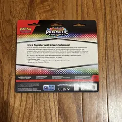 Pokemon Prismatic Evolutions Tech Sticker Collection Sealed Sylveon - Image 2