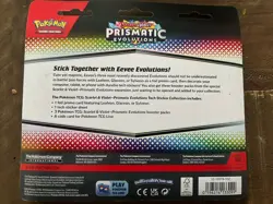 Pokemon TCG Prismatic Evolutions Tech Sticker Collection NEW Sealed Sylveon - Image 2