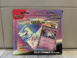 Pokemon TCG Prismatic Evolutions Tech Sticker Collection - Sylveon - New/Sealed - Image 1