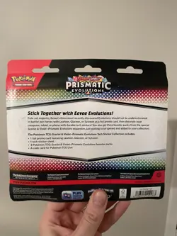Pokemon TCG: Prismatic Evolutions Tech Sticker Collection Sylveon New and Sealed - Image 2