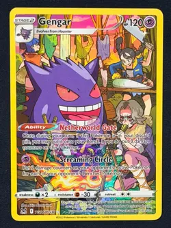 Pokemon Gengar Trainer Gallery Holo Card TCG TG06/TG30 Swsh11: Lost Origin - Image 1