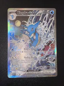 Kingdra EX 131 Scarlet & Violet Promo Holo Pokemon TCG Card - Image 1