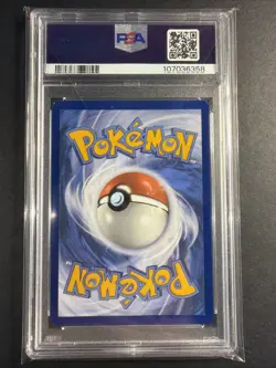 Pokemon TCG Bulbasaur Holo Card Illustration Stellar Crown Rare 143/142 Psa 9 - Image 2