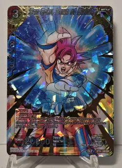 Son Goku, Dawn of Divinity BT8-109 SR FOIL Dragon Ball Super Card Game NM/M - Image 1